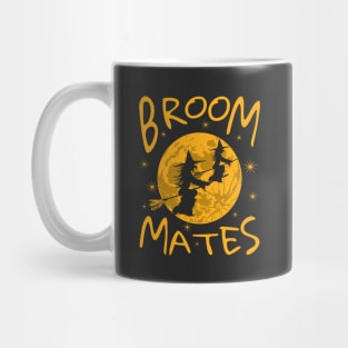 Witches on Broomsticks | Broom Mates | Moonlight Witches Mug